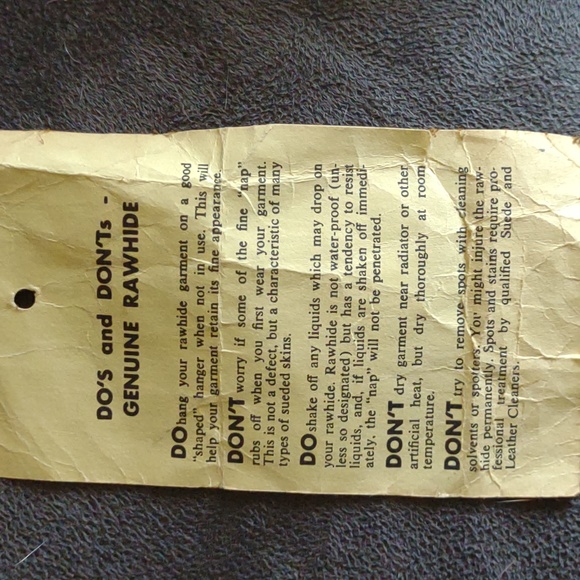 Rare vintage brown leather and suede reversible jacket 100% genuine from Mexico - Picture 4 of 8